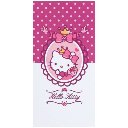 Hello Kitty 100% pamut strandtörölköző 70x140cm