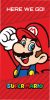 Super Mario Eco Friendly gyorsan száradó strandtörölköző - 70x140 cm