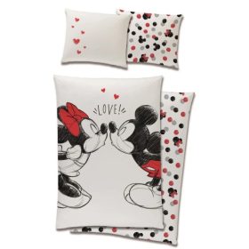 MICKEY MOUSE szerelem ágynemű 100% pamut 140x200 + 70x90