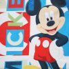 Hosszú vékony pamut gyerek pizsama - Mickey egér - Jersey