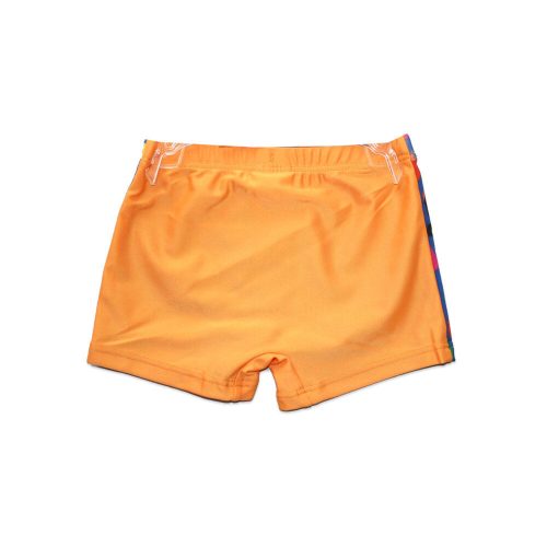 Disney Mickey egér fürdő boxer kisfiúknak - Mickey mouse felirattal - narancssárga - 116