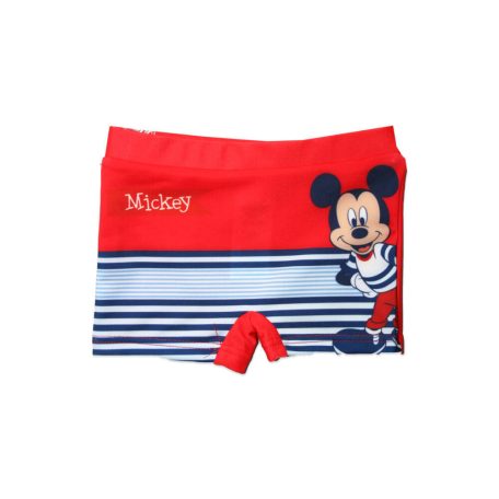 Baba fürdő boxer kisfiúknak - Mickey egér - piros - 98