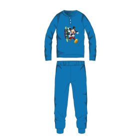   Disney Mickey egér téli pamut gyerek pizsama - interlock pizsama