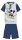 Disney Mickey egér nyári rövid ujjú gyerek pizsama - pamut jersey pizsama - sötétkék - 98