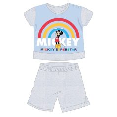   Disney Mickey egér nyári rövid ujjú baba pizsama - pamut jersey pizsama