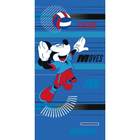 Disney Mickey egér gyerek strandtörölköző - 70x140 - sötétkék