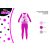 Téli pamut interlock gyerek pizsama - Disney Minnie egér - pink - 110