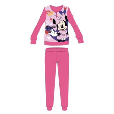 Disney Minnie egér téli coral pizsama - rózsaszín - 104