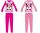 Disney Minnie egér pamut jersey gyerek pizsama - pink - 128