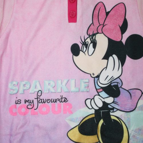Téli gyerek pizsama - Coral - Minnie egér - világosrózsaszín - 128