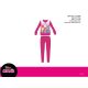 Disney Minnie egér vékony pamut gyerek pizsama - jersey pizsama - pink - 134-140