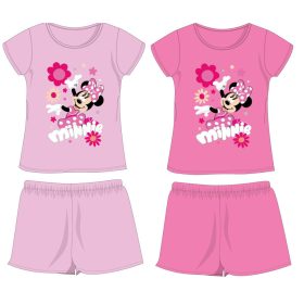   Disney Minnie egér pamut nyári együttes - póló-rövidnadrág szett 
