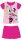 Disney Minnie egér nyári rövid ujjú gyerek pizsama - pamut jersey pizsama - pink - 104