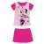 Disney Minnie egér nyári rövid ujjú gyerek pizsama - pamut jersey pizsama - pink - 104