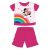 Disney Minnie egér nyári rövid ujjú baba pizsama - pamut jersey pizsama - pink - 86