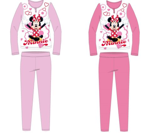 Disney Minnie egér jersey pamut pizsama - rózsaszín - 116