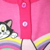 Téli pamut gyerek pizsama - Minnie egér - pink - 110