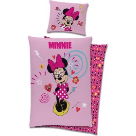 MINNIE EGÉR Ágyneműhuzat-szett 100% pamut 140x200 + 65x65