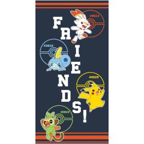 Pokémon Barátok 100% pamut törölköző 70X140cm