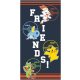 Pokémon Barátok 100% pamut törölköző 70X140cm