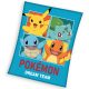 POKÉMON álomcsapat polár takaró 130x160cm vastag puha prémium anyagból