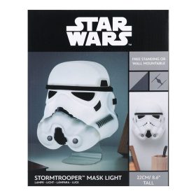 Star Wars Stormtrooper maszk falra szerelhető 3D lámpa