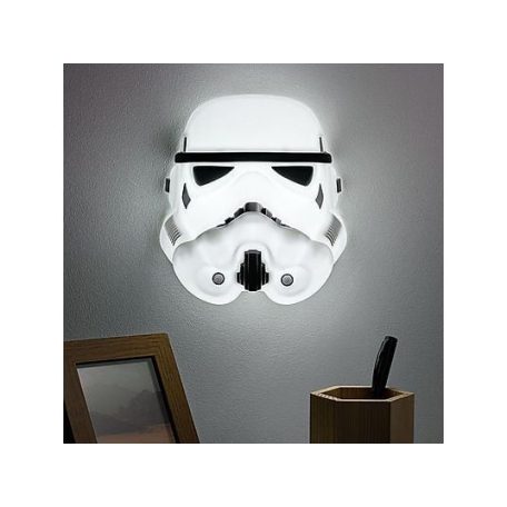 Star Wars Stormtrooper maszk falra szerelhető 3D lámpa