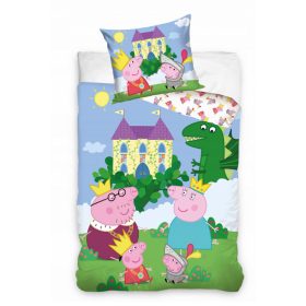 PEPPA MALAC ágynemű 140x200 + 70x90 PEPPA MALAC ágynemű 140x200 + 70x90