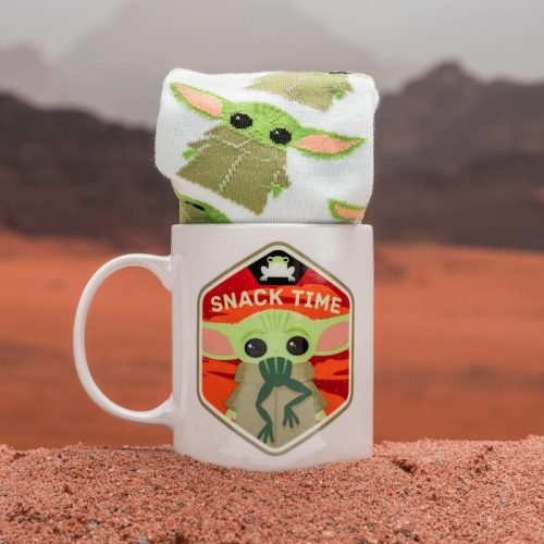 Star Wars A Mandalóri bögre és zokni ajándékszett