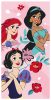 Disney Hercegnők Eco Friendly gyorsan száradó strandtörölköző - 70x140 cm