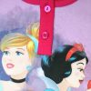 Téli pamut gyerek pizsama - Disney Hercegnők - pink - 116