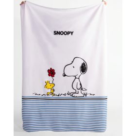 Snoopy Coral fleece takaró 130x170cm