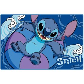   Szörföző Stitch szőnyeg, fürdőszobai kilépő  - 80 x 120 cm