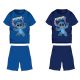 Disney Stitch pamut nyári együttes - póló-rövidnadrág szett - sötétkék - 122