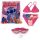 Disney Stitch 3 részes strand szett (tornazsák+úszószemüveg+bikini fürdőruha szett) 3-4 éves korig