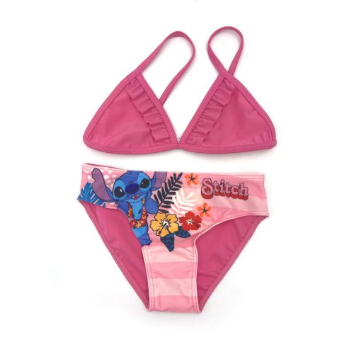Disney Stitch 3 részes strand szett (tornazsák+úszószemüveg+bikini fürdőruha szett) 5-6 éves korig