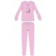 Unikornis pamut flanel pizsama - téli vastag gyerek pizsama - világosrózsaszín - 122