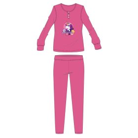 Unikornis téli pamut gyerek pizsama - interlock pizsama