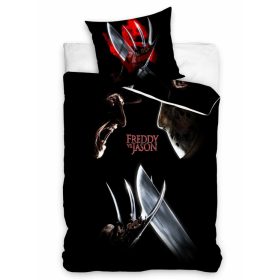   FREDDY KONTRA JASON WARNER BROS ágynemű 100% pamut 140x200 + 70x90 