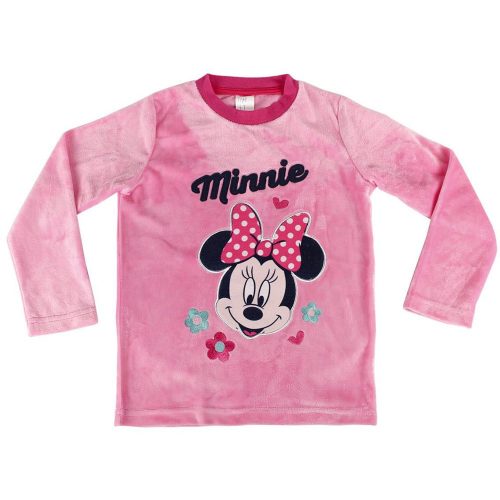 Minnie rózsaszín plüss pizsama