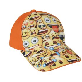 Emoji narancs baseball sapka