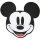 Mickey forma törölköző