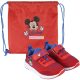 Mickey sportcipő tornazsákkal