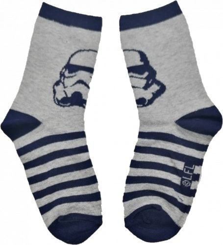 Star Wars szürke zokni