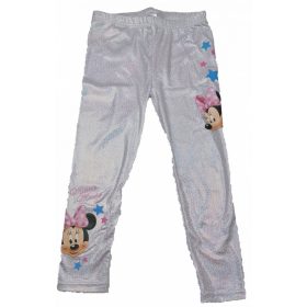 Minnie ezüst-színjátszós leggings