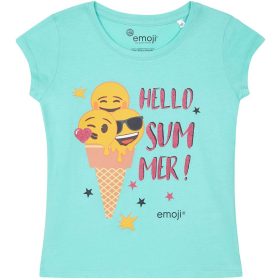 Emoji türkiz felső