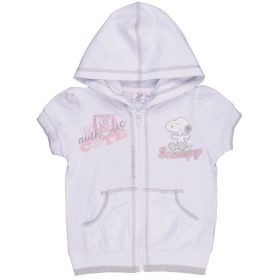 Snoopy fehér kapucnis felső