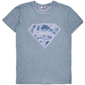 Superman férfi kék póló