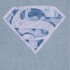 Superman férfi kék póló