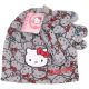 Hello Kitty mintás szürke sapka
